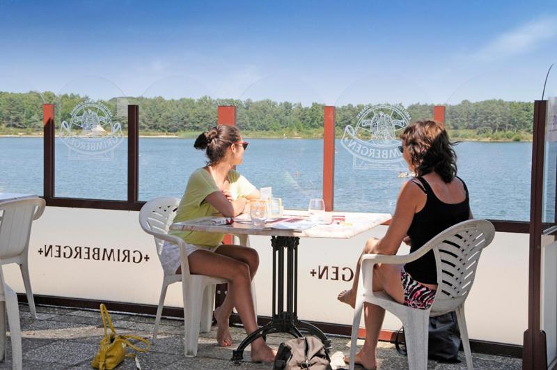 Camping De Binnenvaart Superior Chalet Aan de Wolfsberg Eksteriør billede